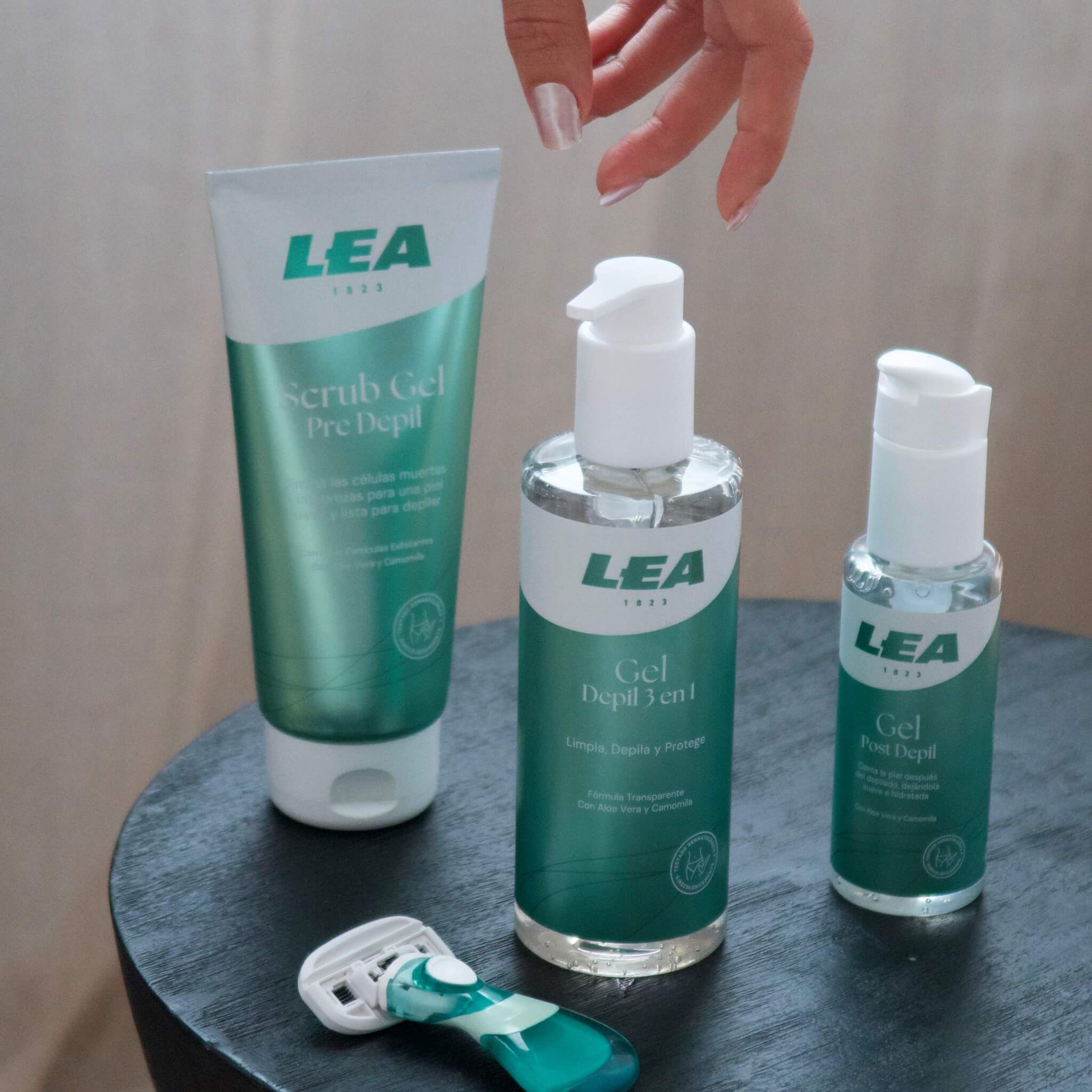 Aftershave Gel för kropps- och intimrakning, 100 ml.