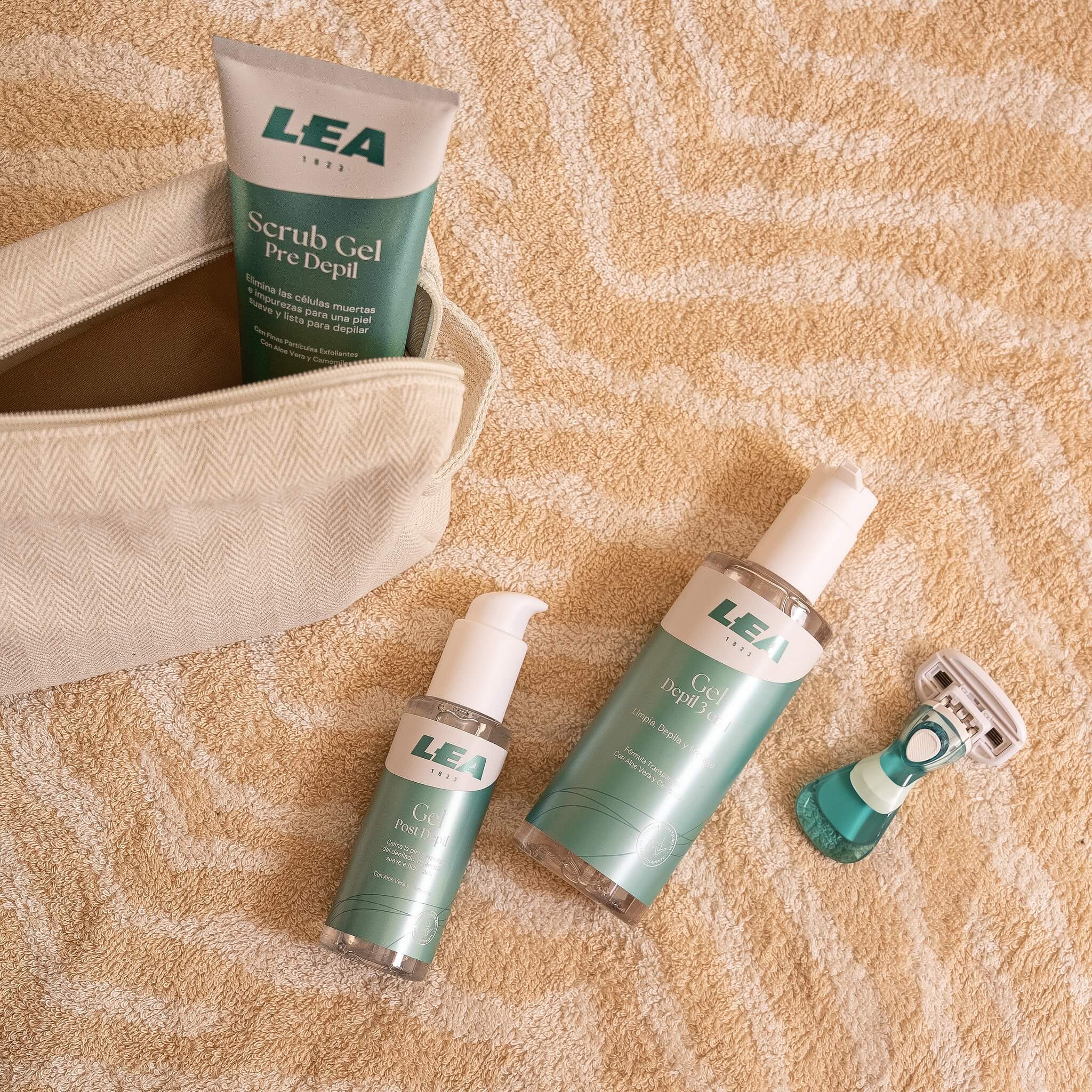 Aftershave Gel för kropps- och intimrakning, 100 ml.