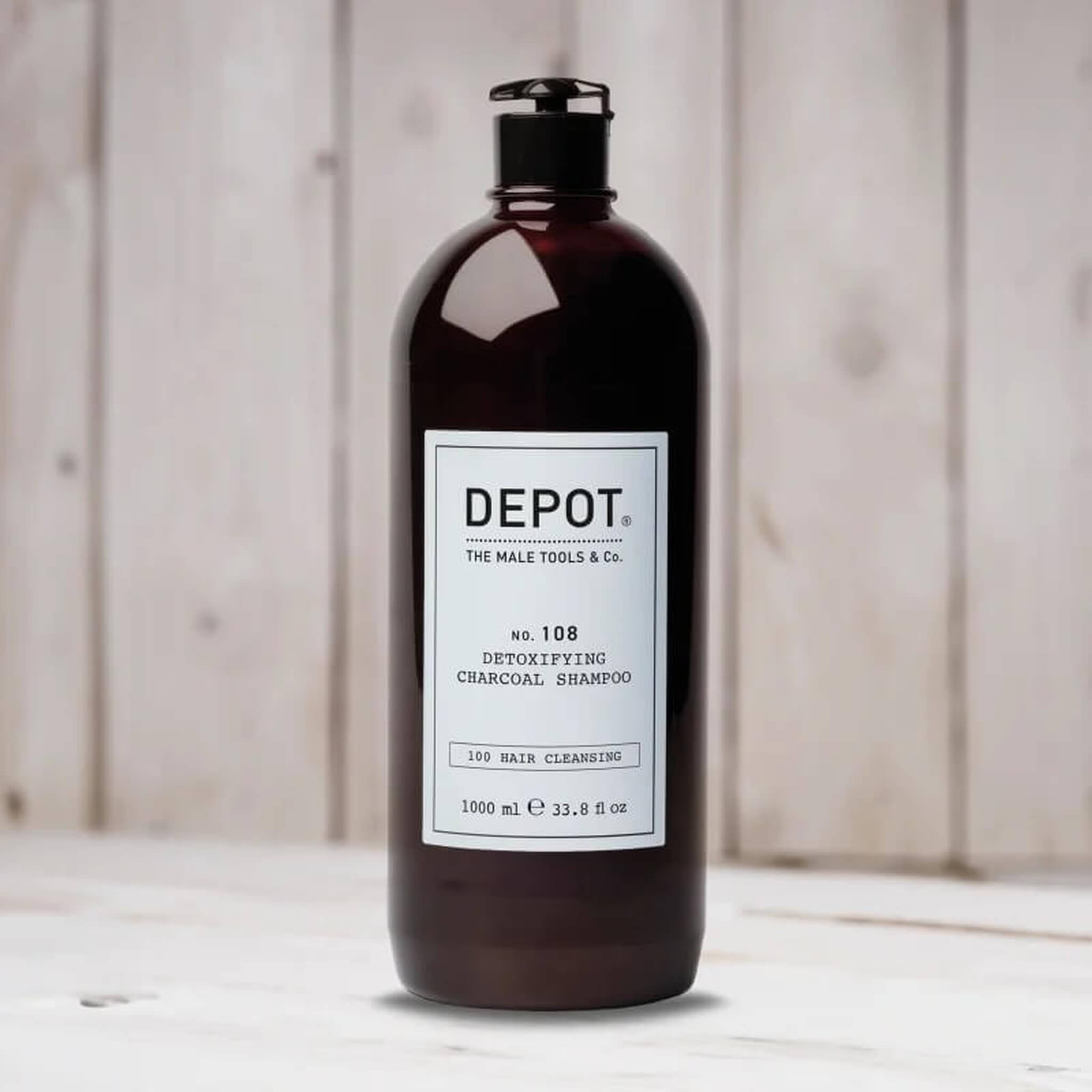 Detoxifying Charcoal Schampo, nr 108, 1000 ml.
