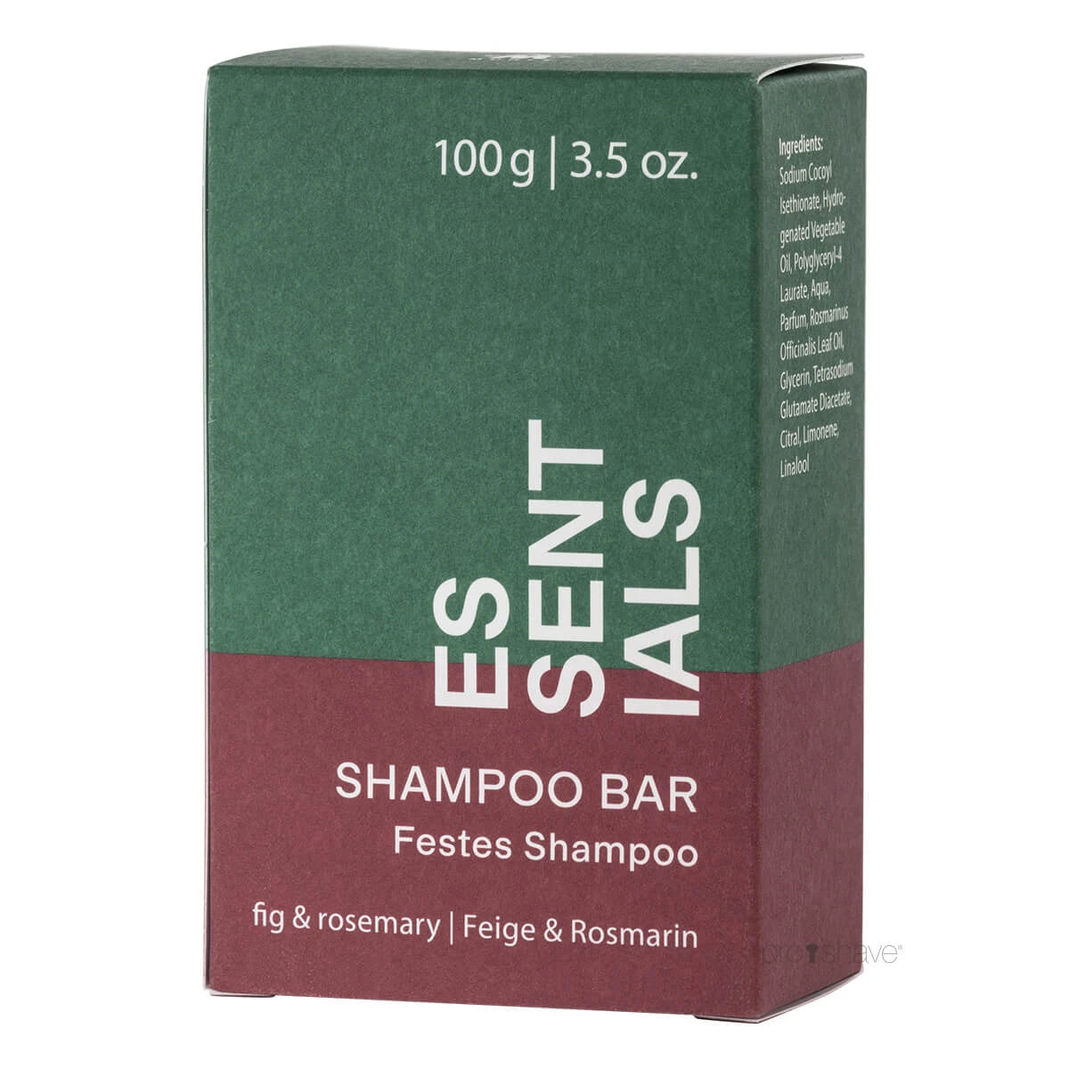 Schampo, Fig & Rosemary, Essentials, 100 gr.