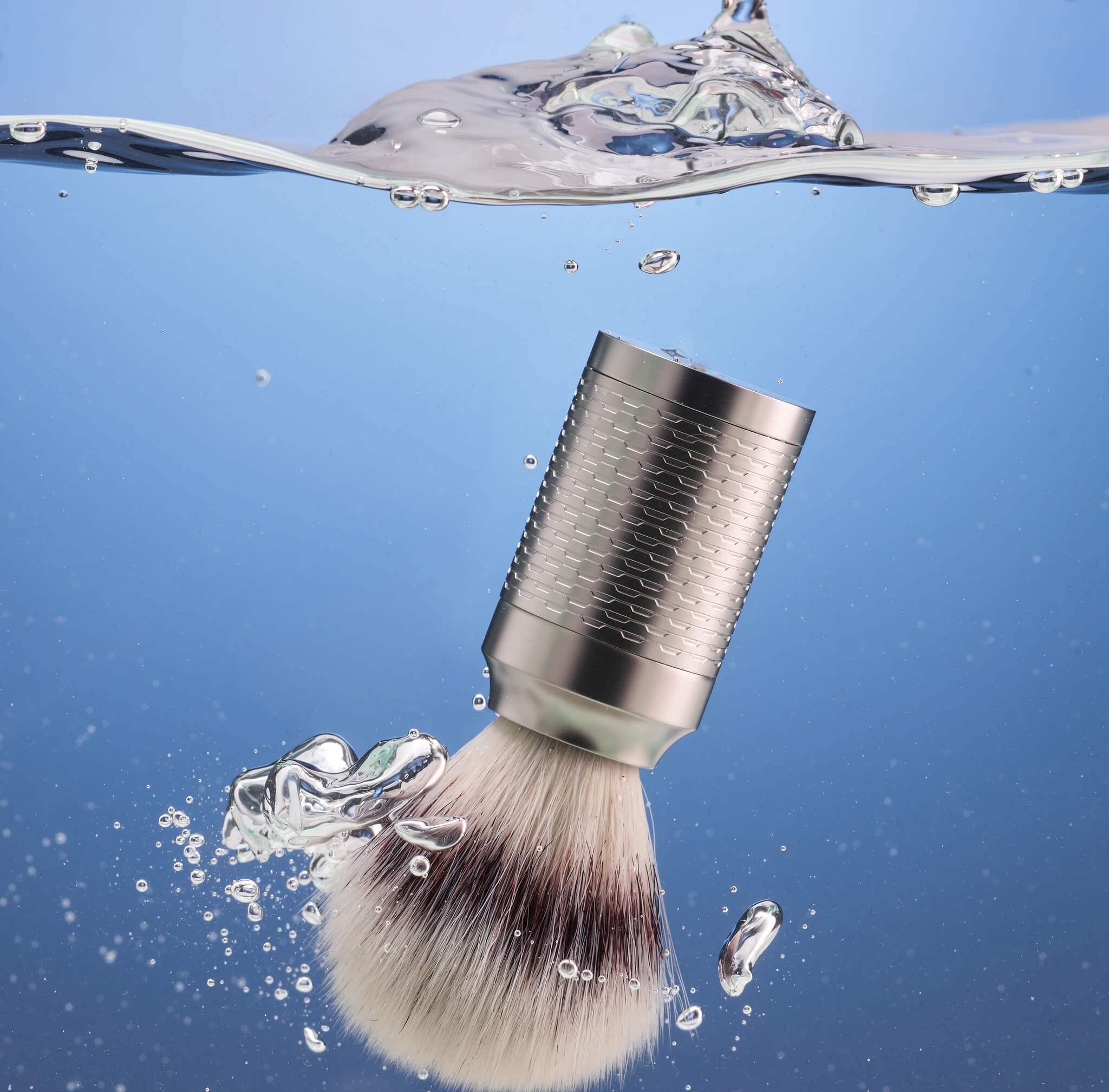 Silvertip Fibre® Rakborste, 21 mm, Rocca, Rostfritt stål - Matt finish