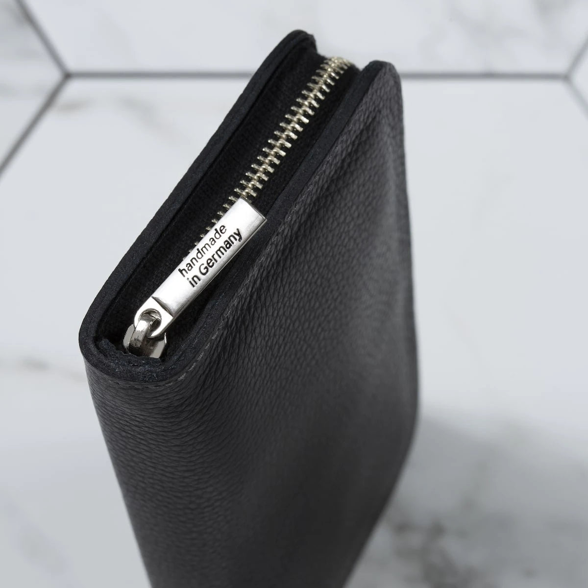 Beard & Grooming Set med 6 delar, svart läder