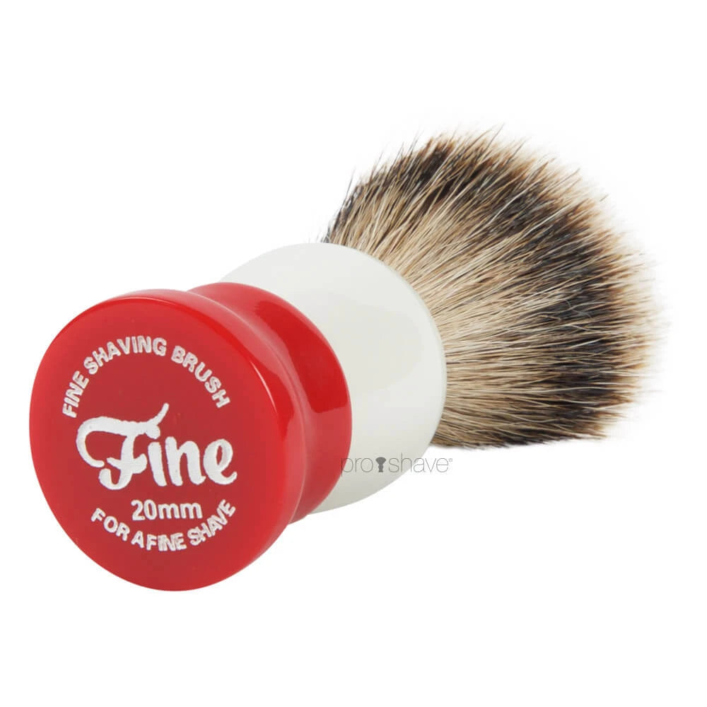 Silvertip Badger Rakborste, 20 mm.