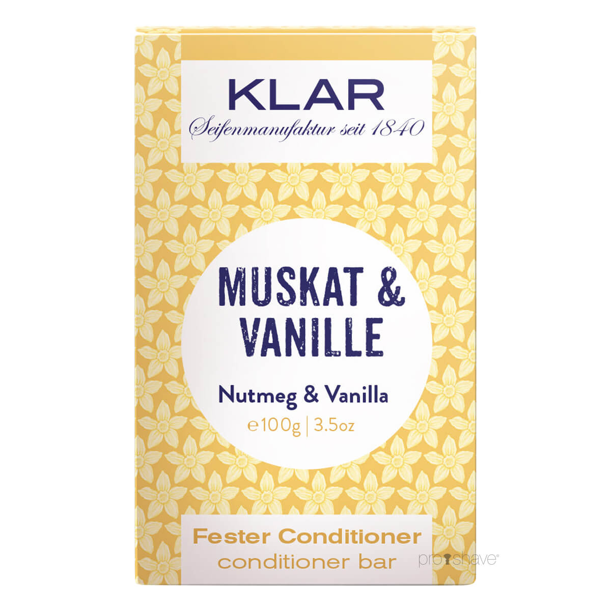Conditioner Bar, Muskotnöt & Vanilj, 100 gr.