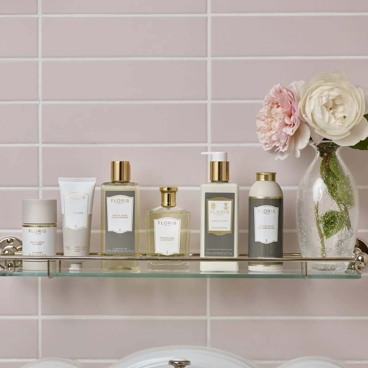 White Rose, Body Moisturiser, 250 ml.