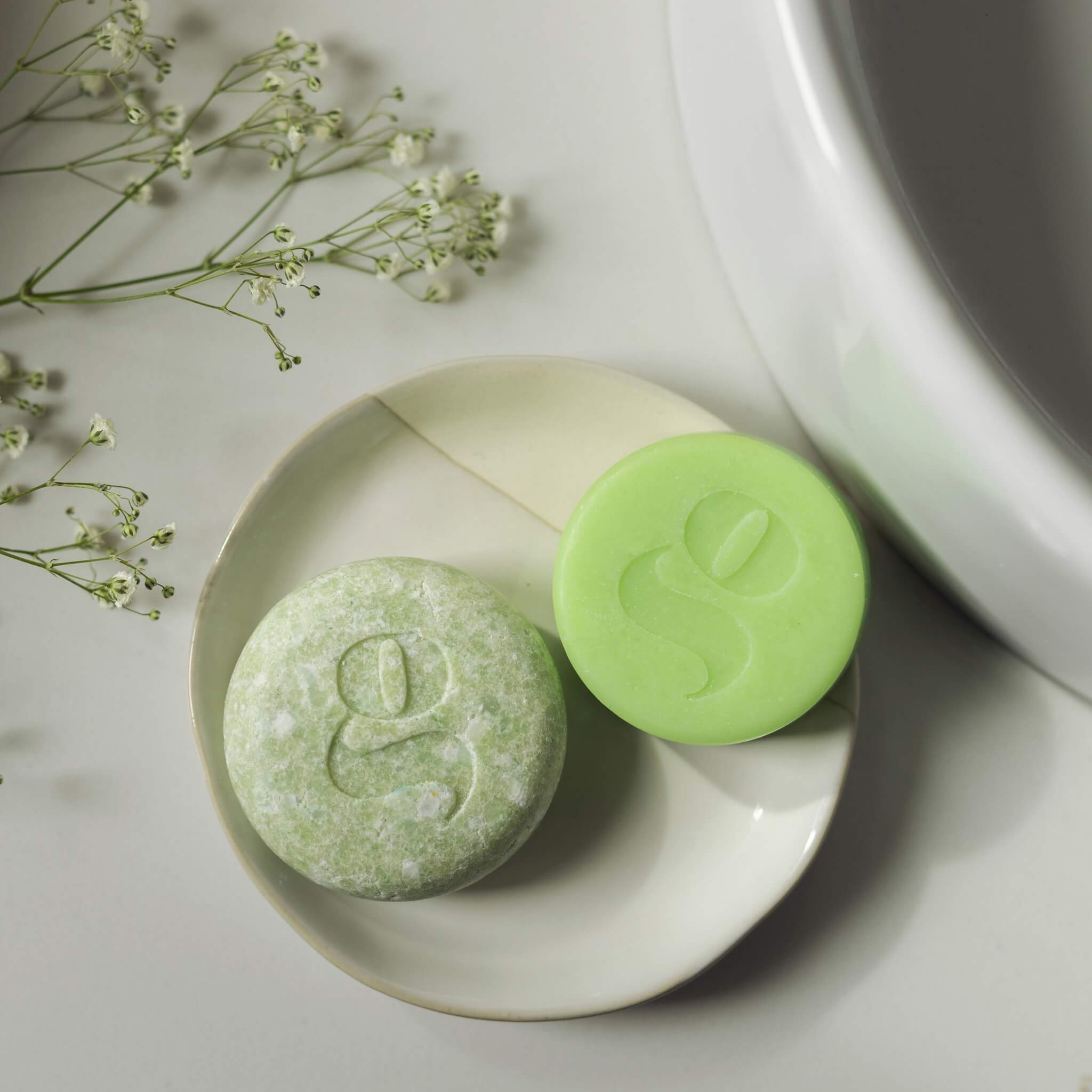 Shampoo Bar, Alla hårtyper - Fresh & Light, 80 g.