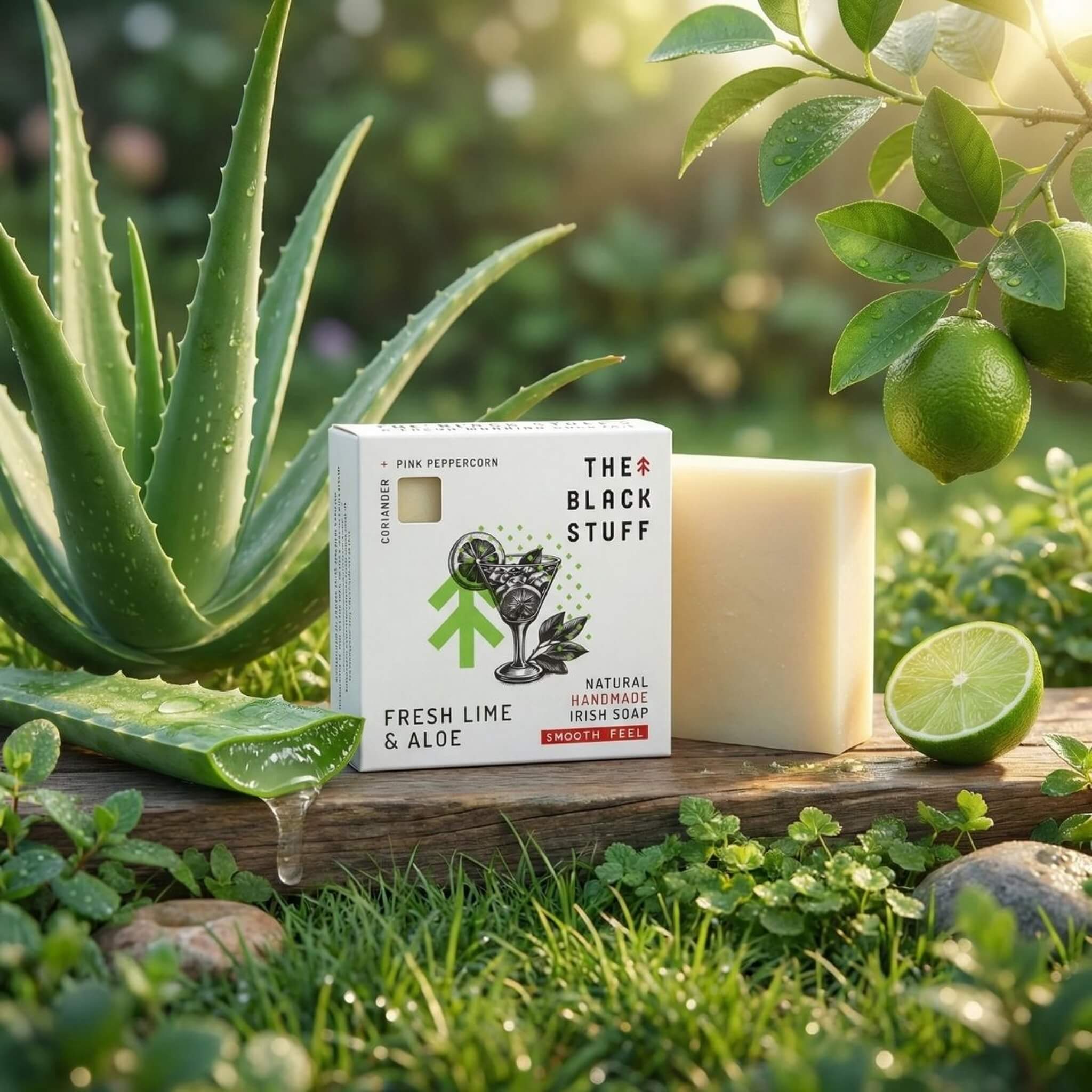 Tvål, Fresh Lime och Aloe, 135 g.