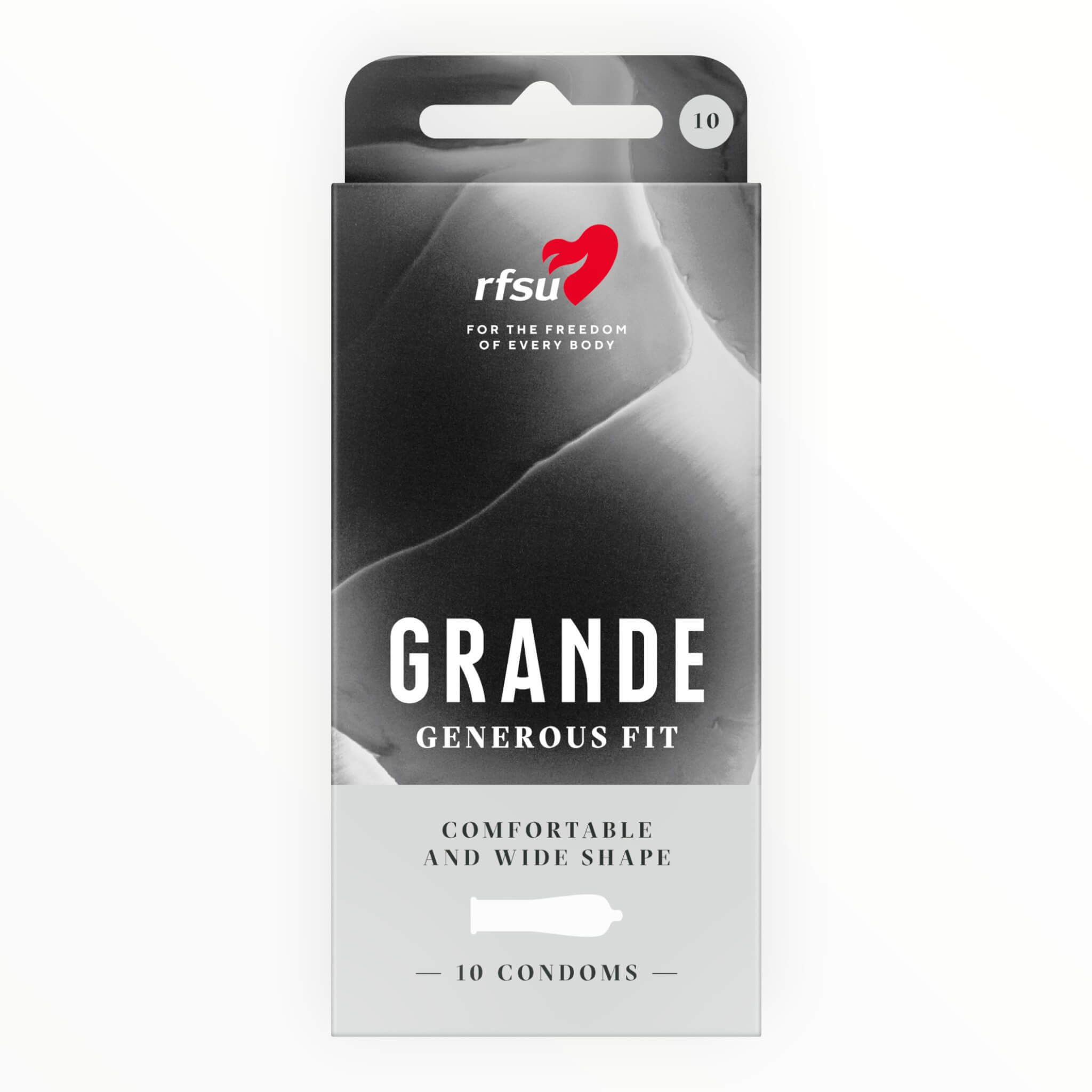 Grande-kondomer, 10 st.