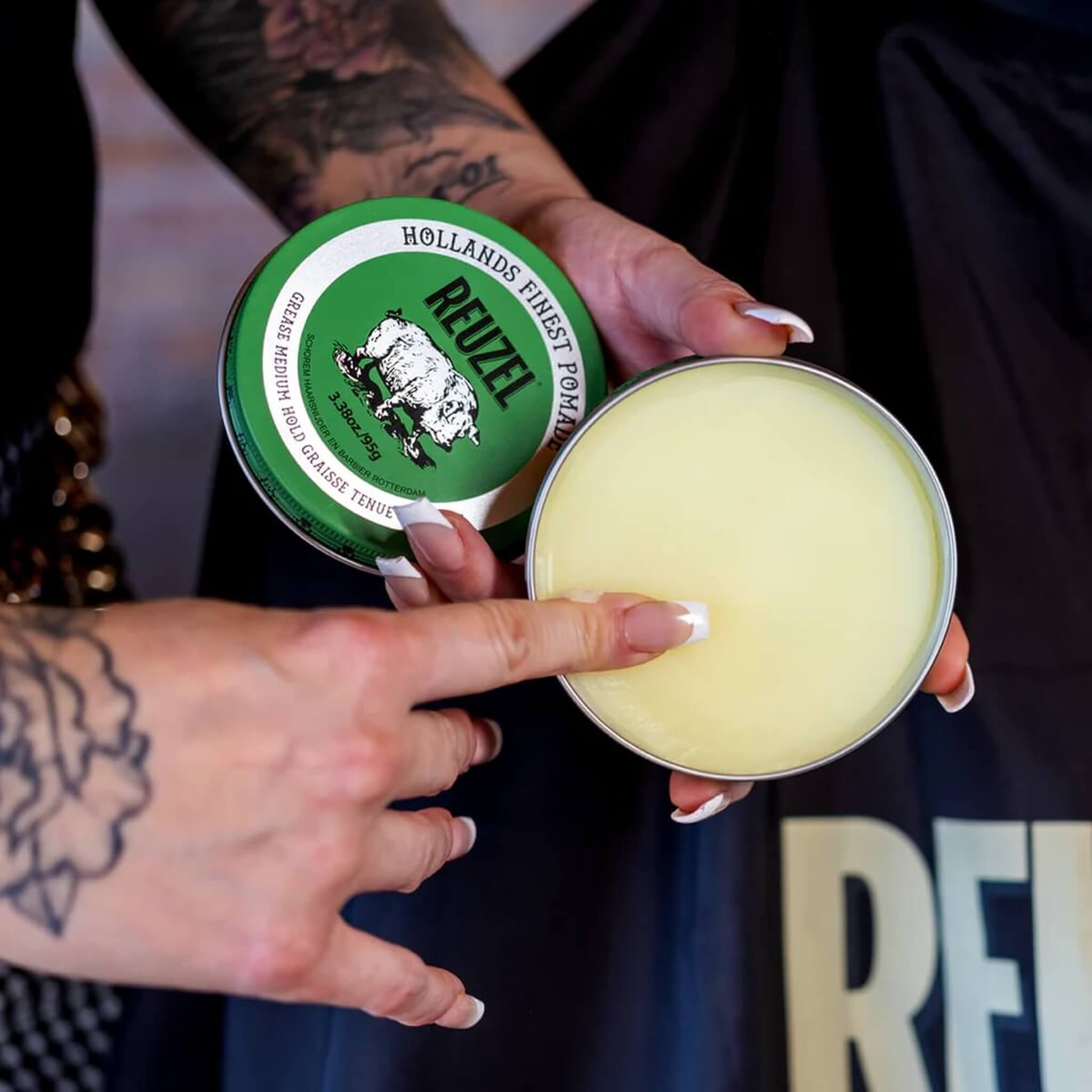 Green Grease Pomada - Medium Hold, 95 g.