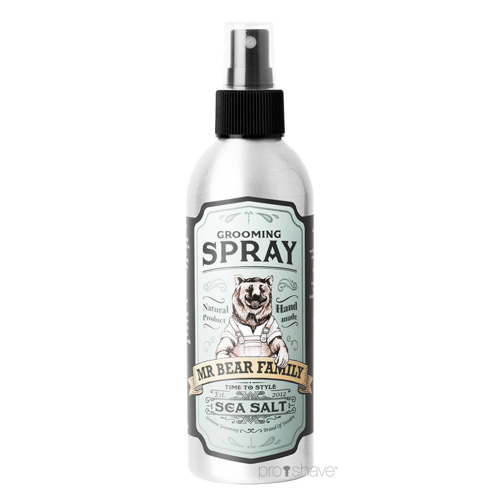 Groomingspray - Havssalt, Vårdträ, 200 ml.