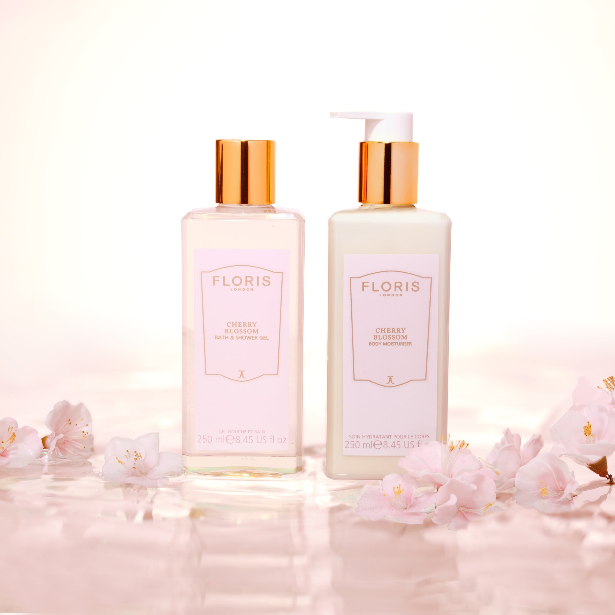 Cherry Blossom, bad- och duschgel, 250 ml.