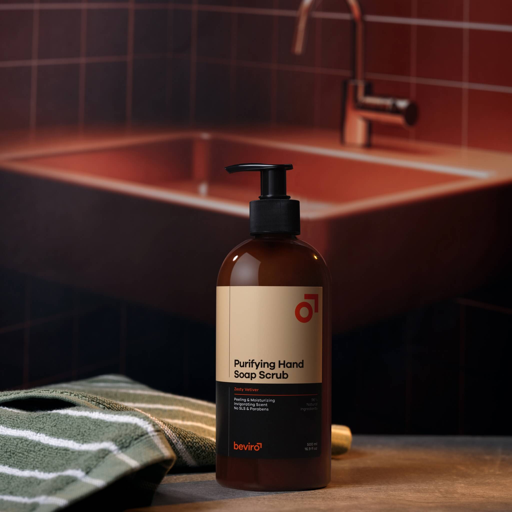 Renande handtvål, Zesty Vetiver, 500 ml.