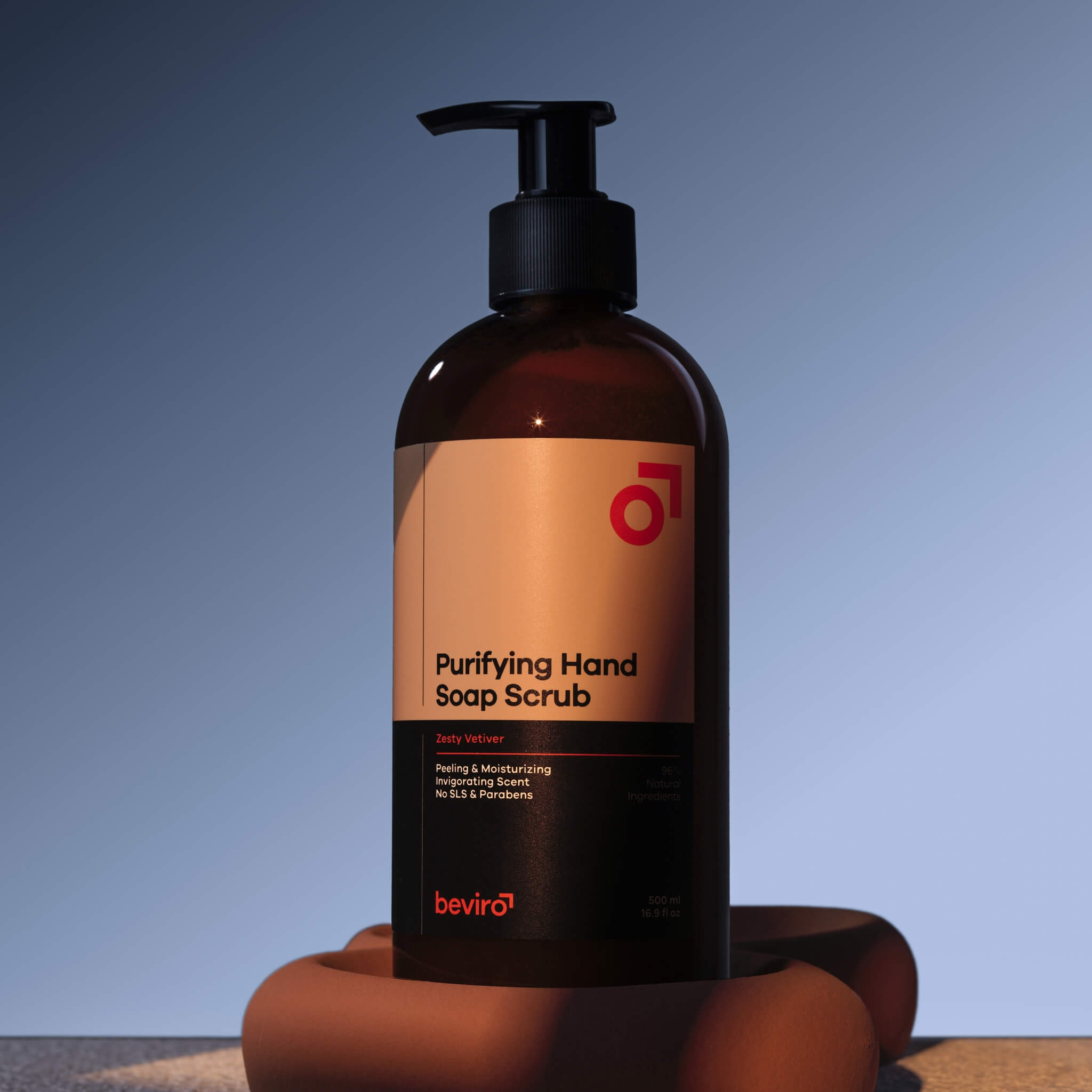 Renande handtvål, Zesty Vetiver, 500 ml.
