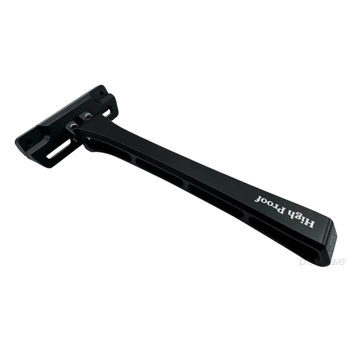 Enkel kant, svart aluminium