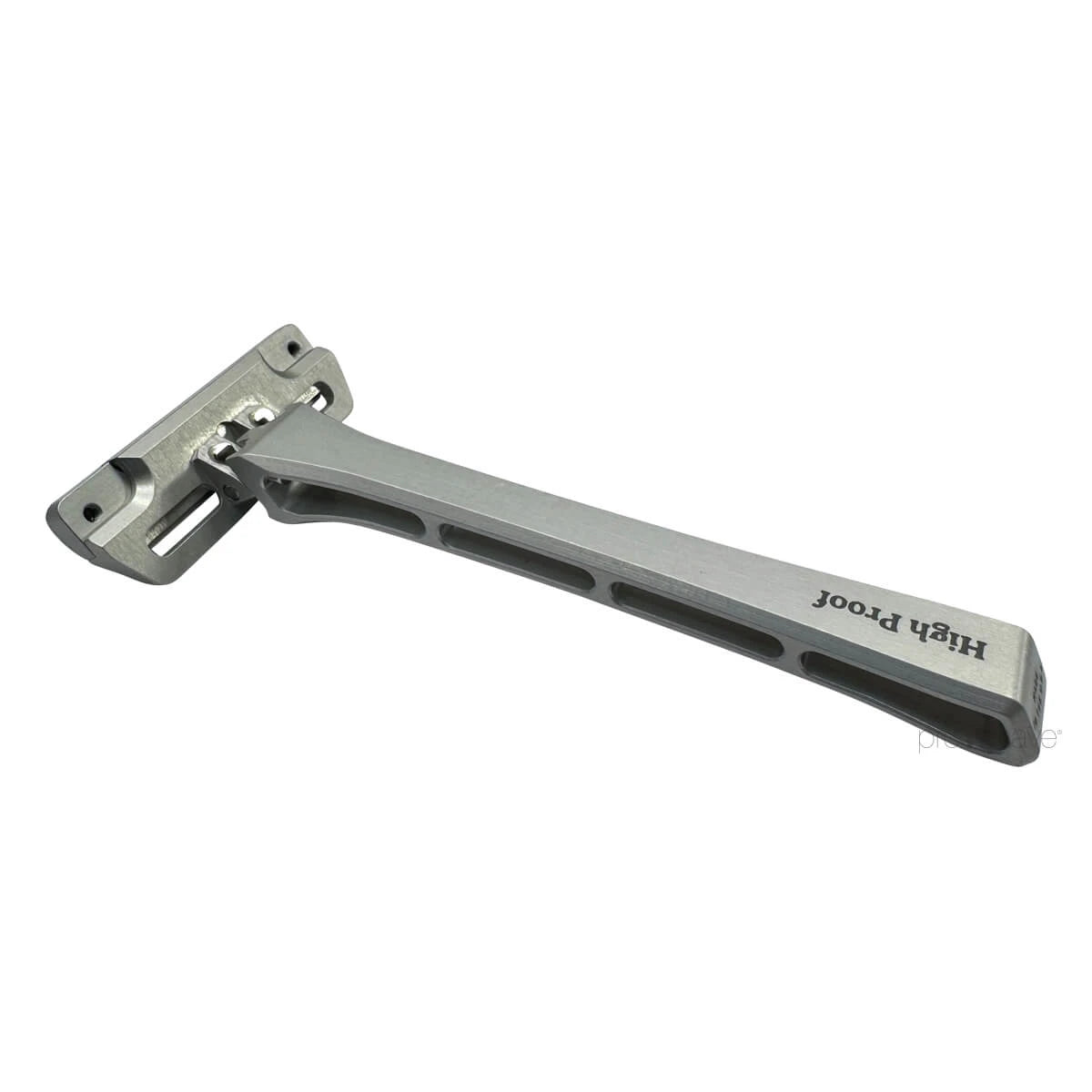 Enkel kant, silver aluminium