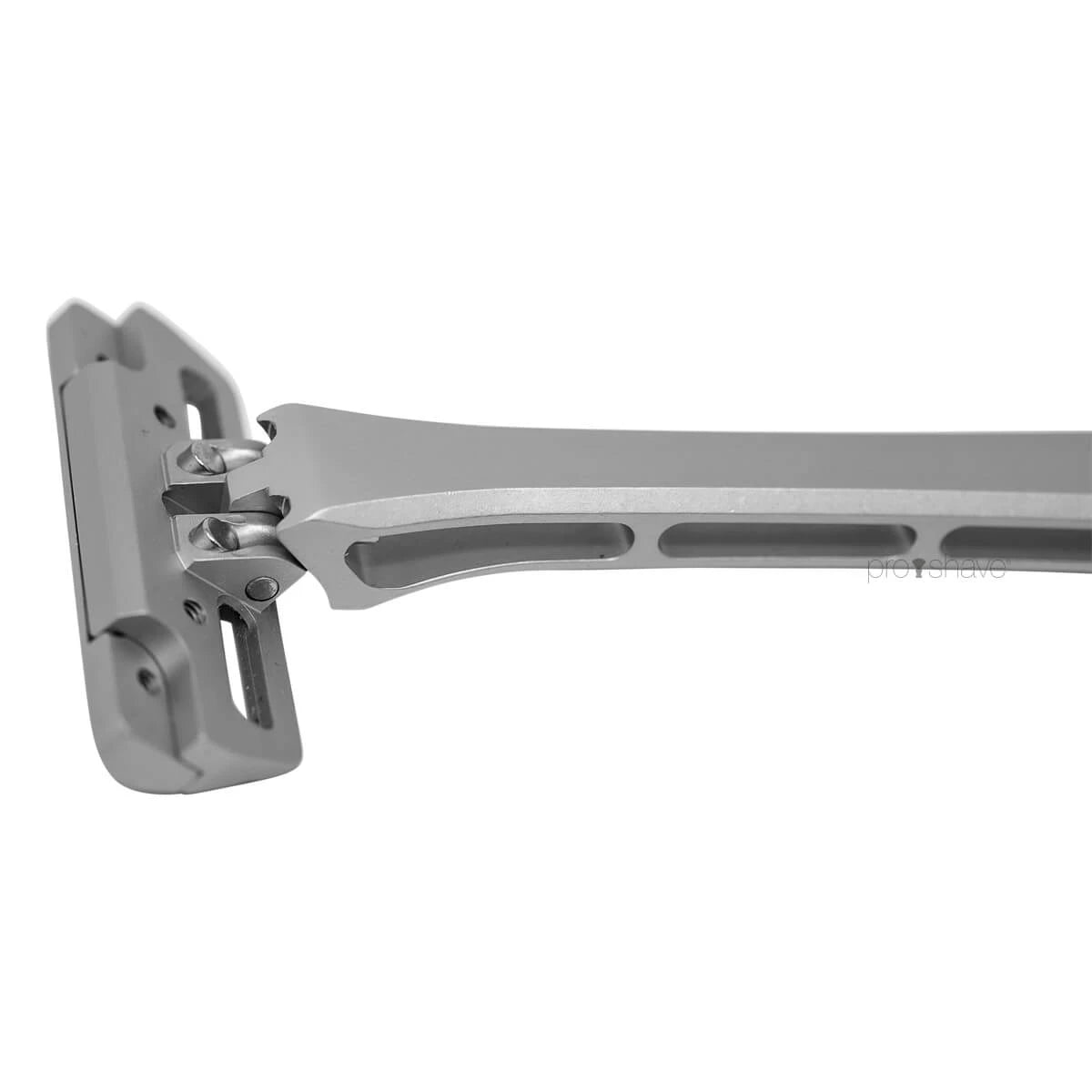 Enkel kant, silver aluminium
