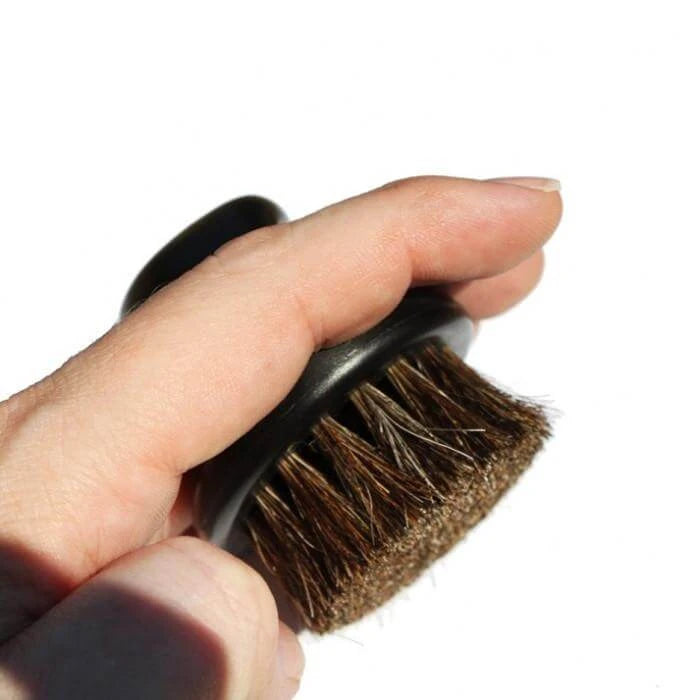 Knogborste, medium/mjuk, svart