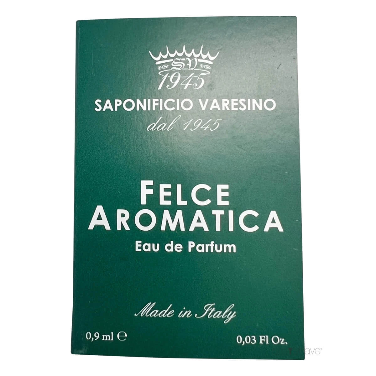 Eau de Parfym, Felce Aromatica, Prover, 0,9 ml.