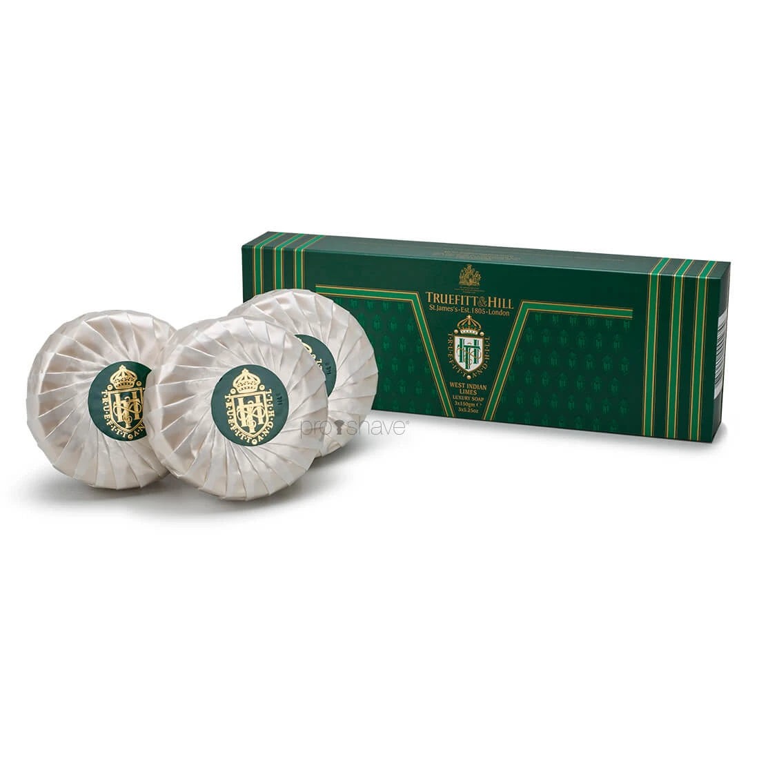 Tvål, West Indian Limes (trippelmald), 3x150 gr.