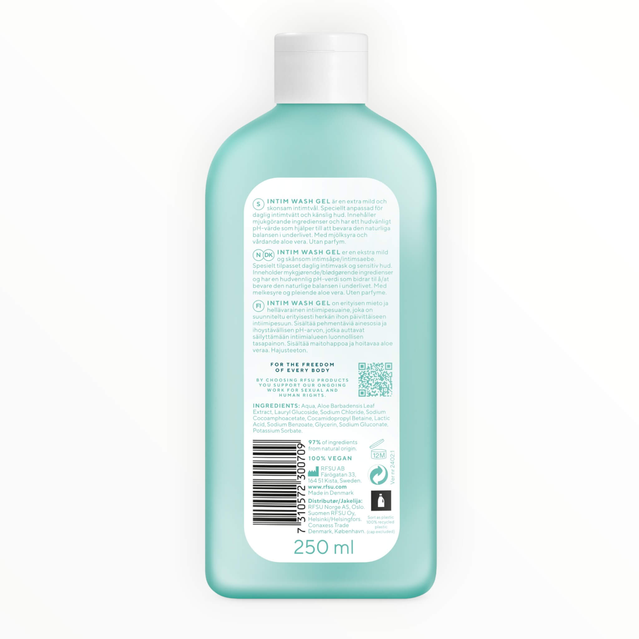 Intim Wash – tvättgel, 250 ml.