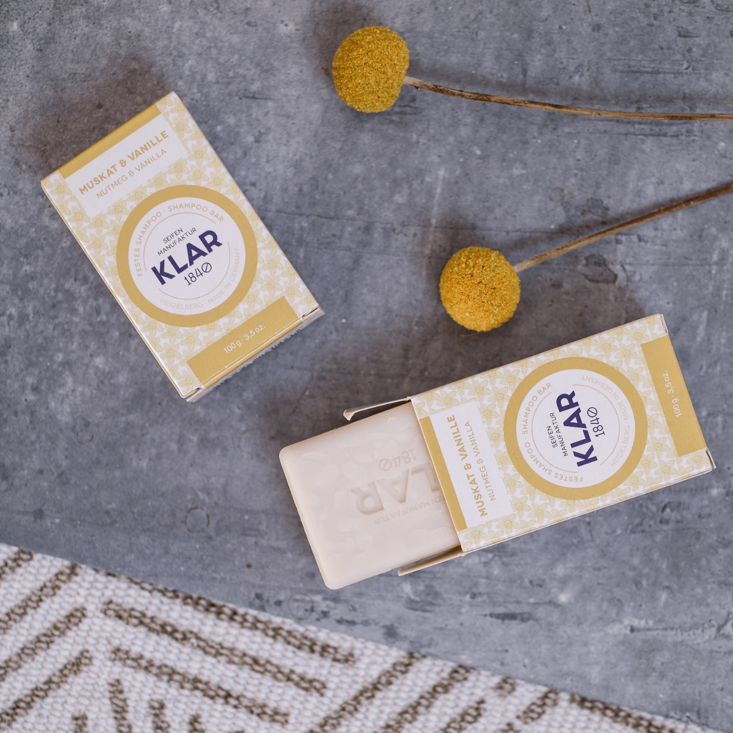 Schampo Bar, Muskotnöt & Vanilj, 100 gr.