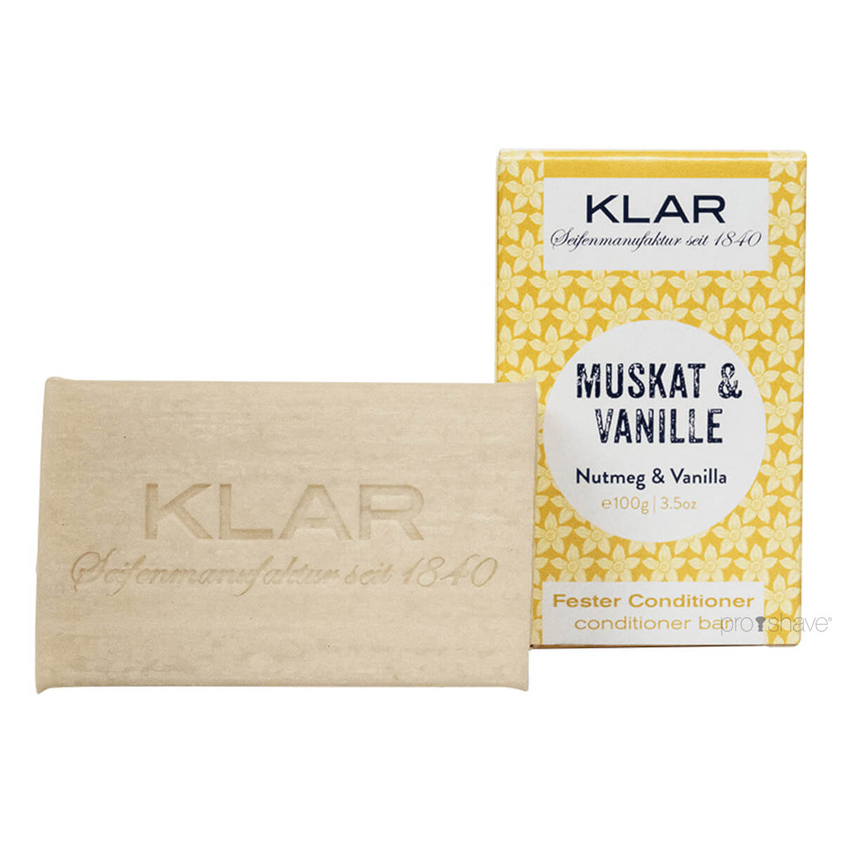 Conditioner Bar, Muskotnöt & Vanilj, 100 gr.