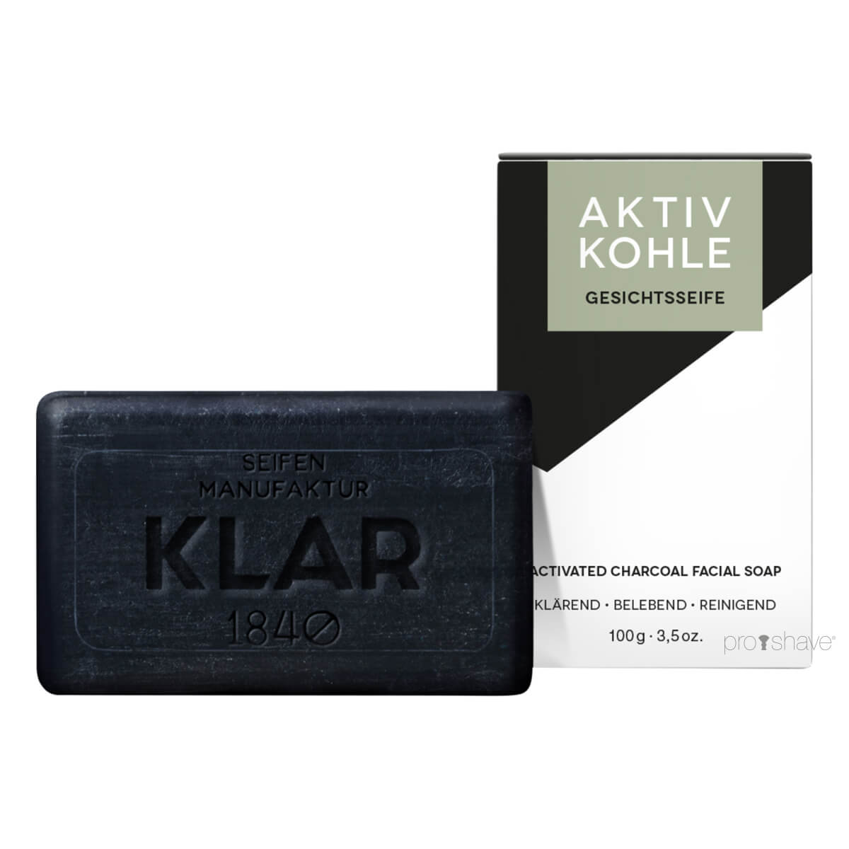 Tvål, Aktivt träkol, 100 gr.