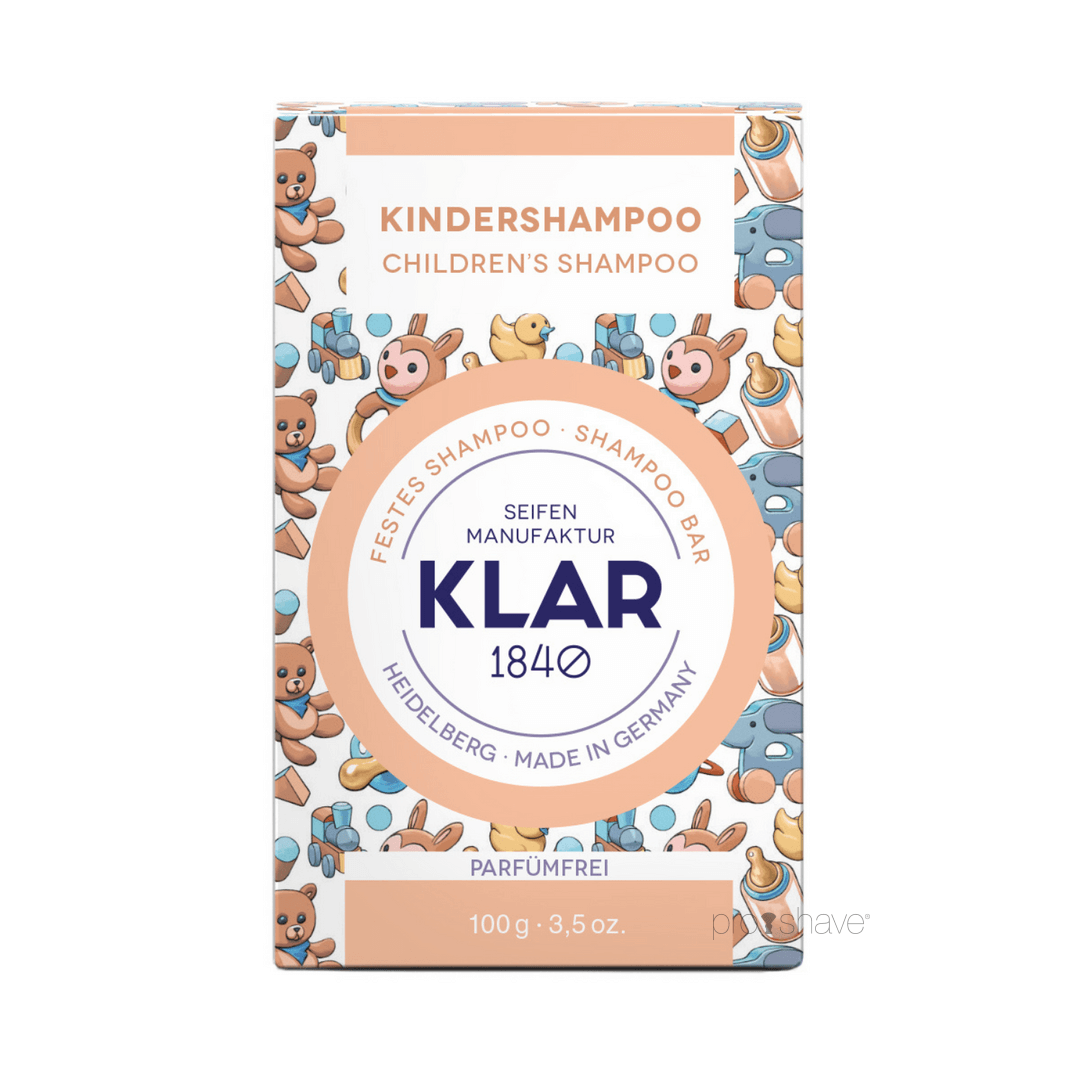 Schampo för Barn, Doftfri, Fast tvål, 100 gr.