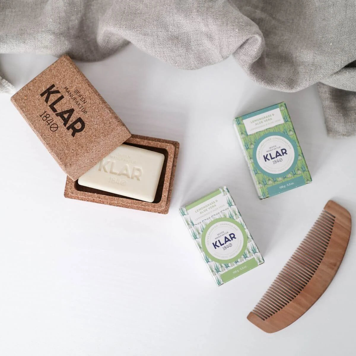 Conditioner Bar, Citrongräs & Aloe Vera, 100 gr.