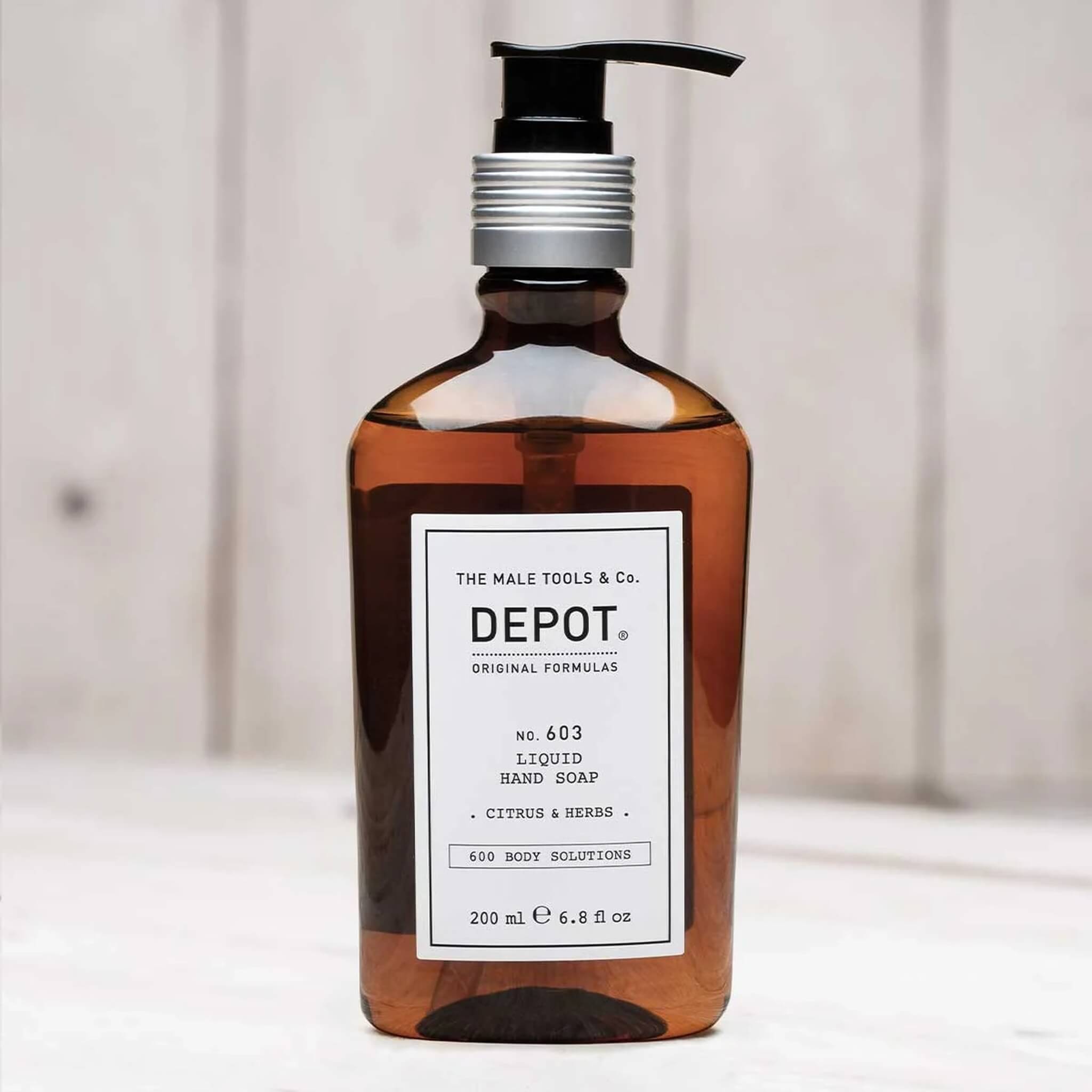 Flytande handtvål, Citrus & Örter, nr 603, 200 ml.