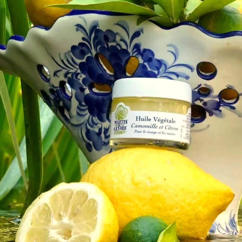 Pre-shave Oil, Copra Chamomilla & Lemon, 45 ml.