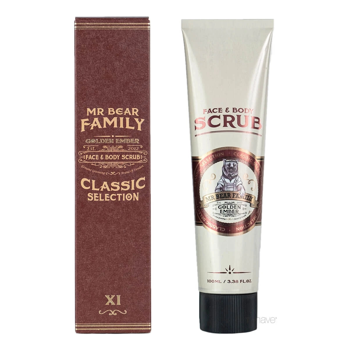 Face & Body Scrub, Golden Ember, 100 ml.