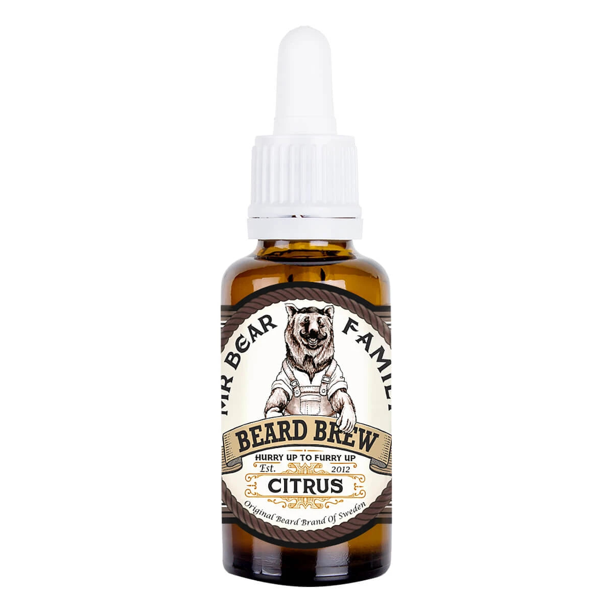 Skäggolja, Skäggolja, Citrus, 30 ml.