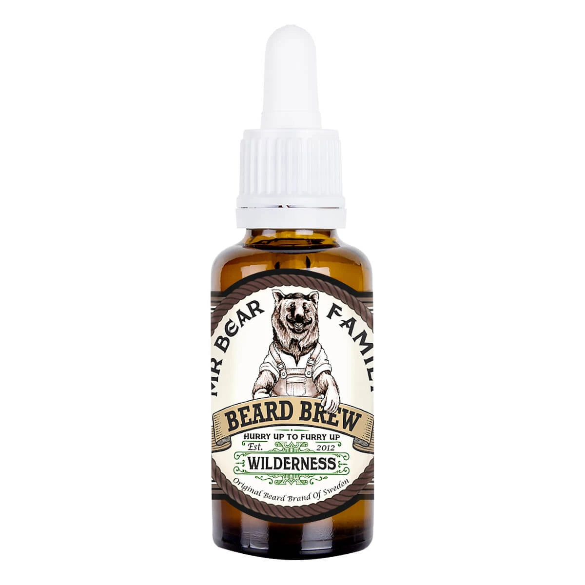 Skäggolja, Beard Brew Oil, Wilderness, 30 ml.