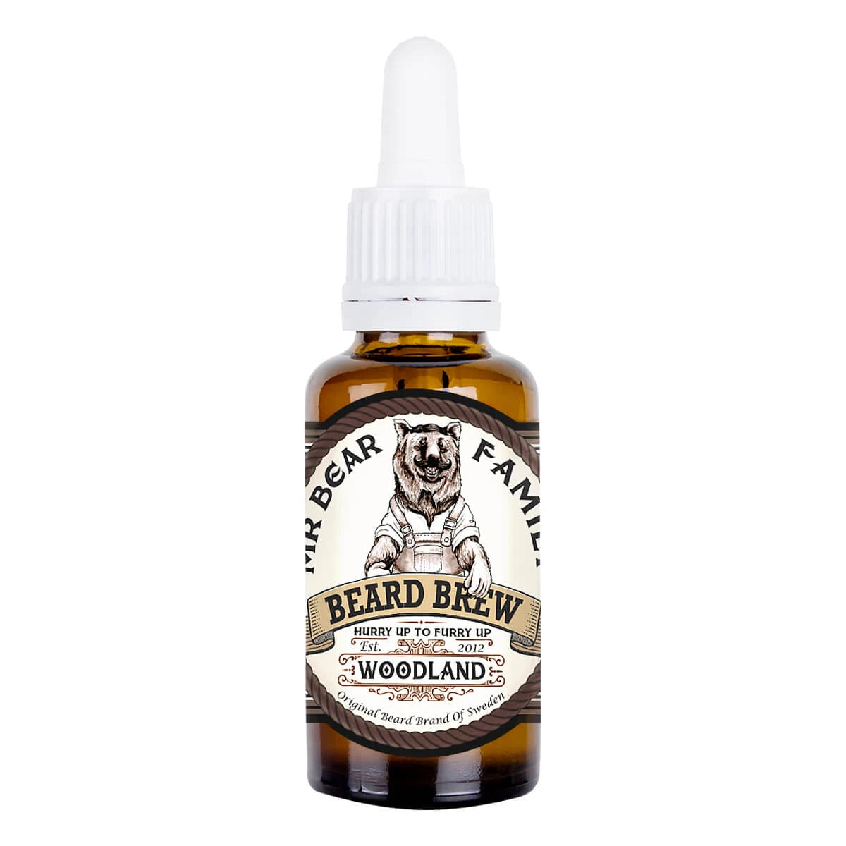 Skäggolja, Beard Brew Oil, Woodland, 30 ml.