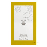 Organic Ansiktskräm, Prover