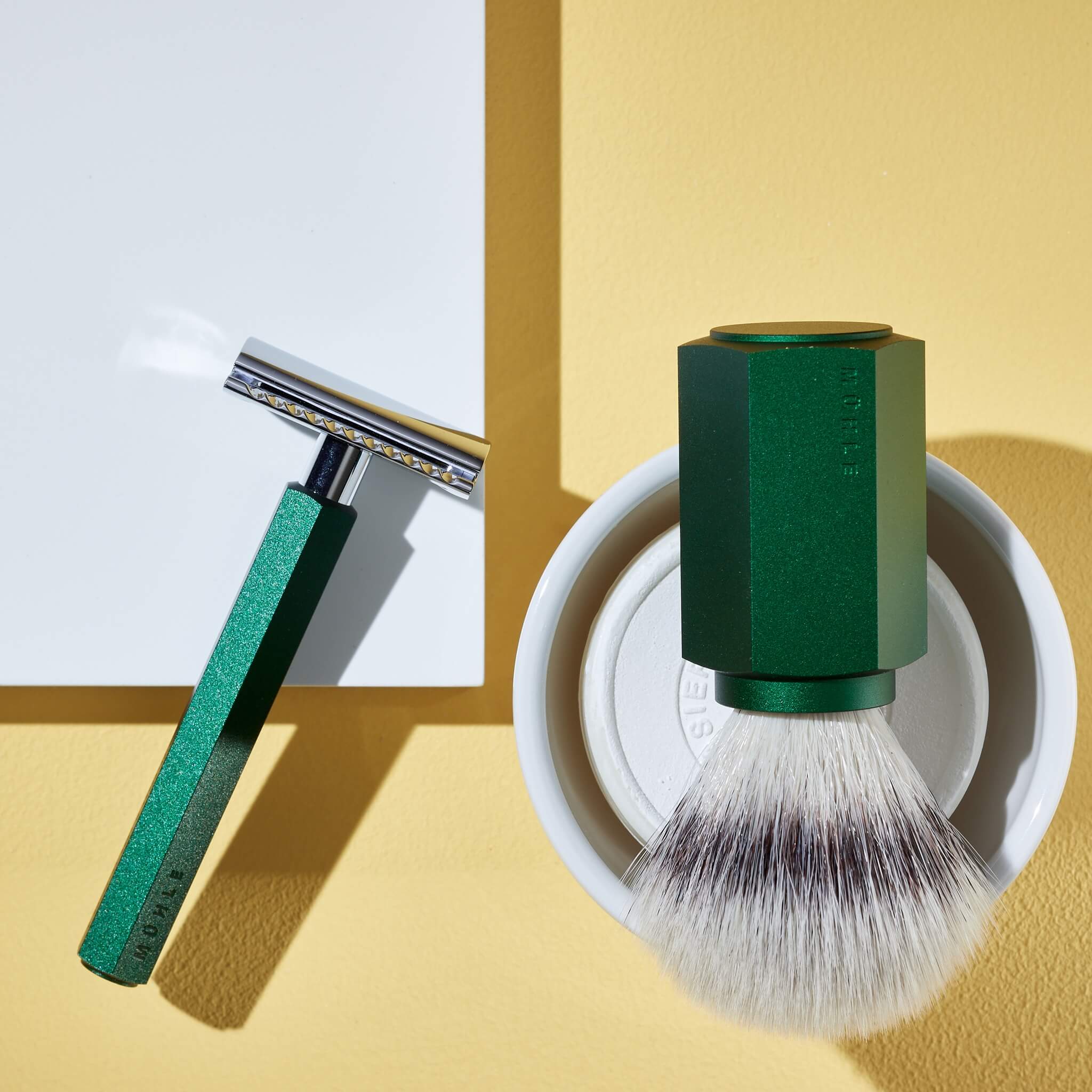 Mark Braun Silvertip Fibre® Rakborste, 21 mm, Hexagon, Aluminiumskog