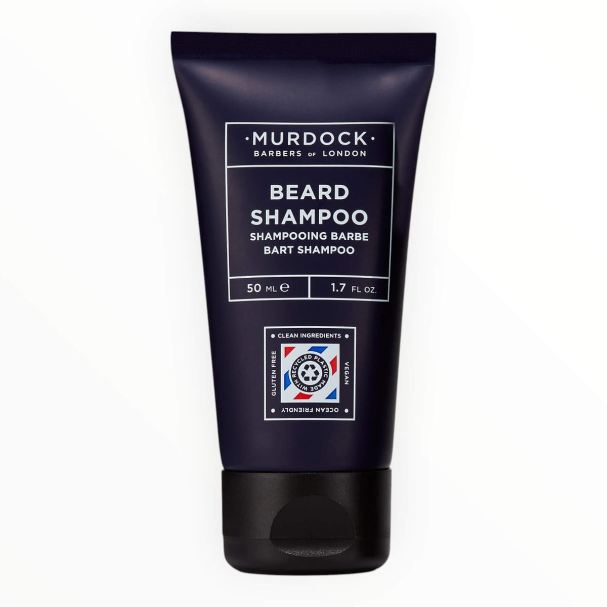Skäggschampo, resestorlekar, 50 ml.