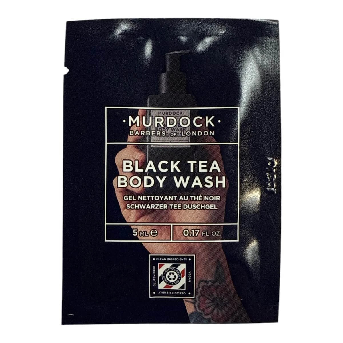 Duschgel, Black Tea, Prover, 5 ml.
