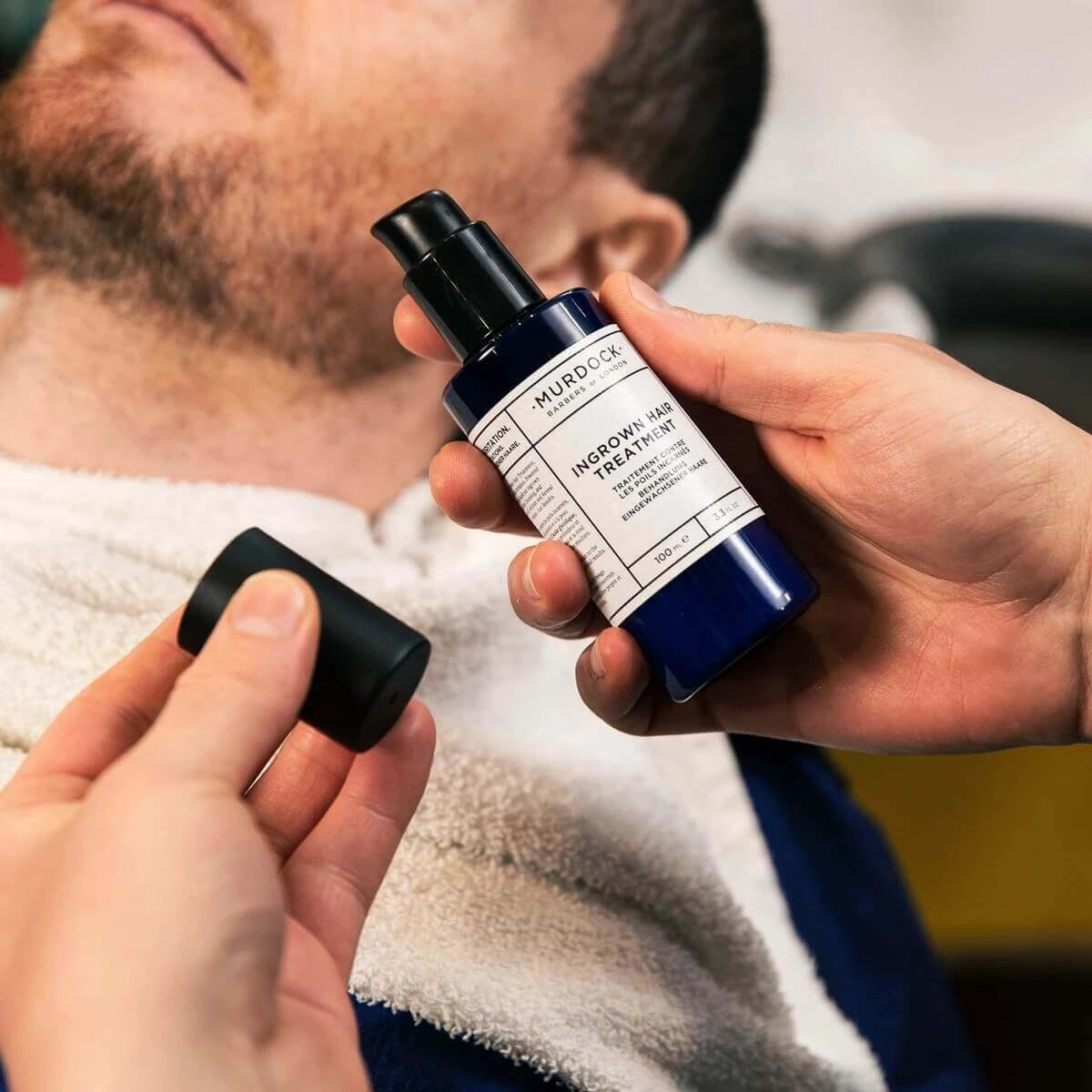 Behandling mot inåtväxande hår, 100 ml.