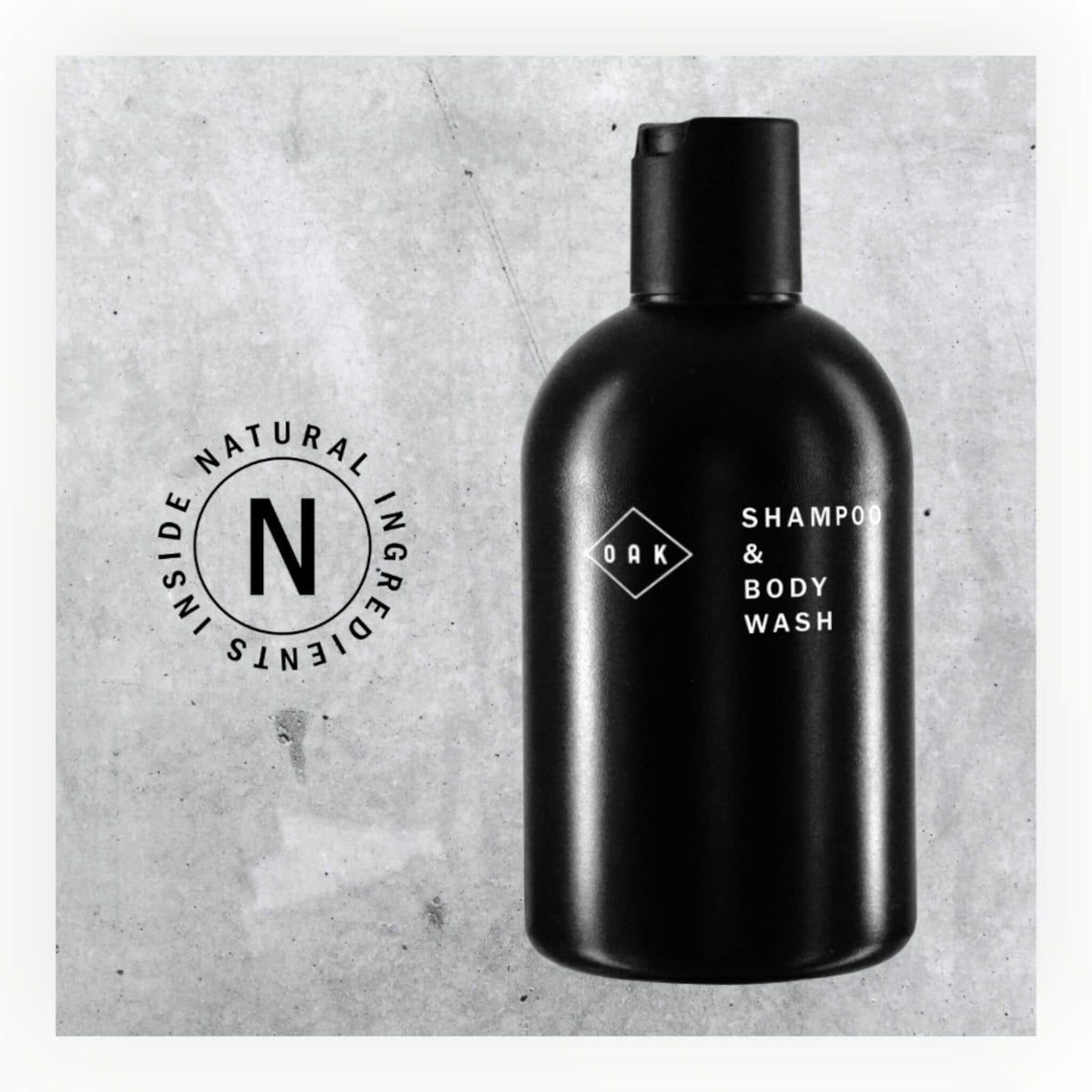 Schampo & duschgel, 250 ml.