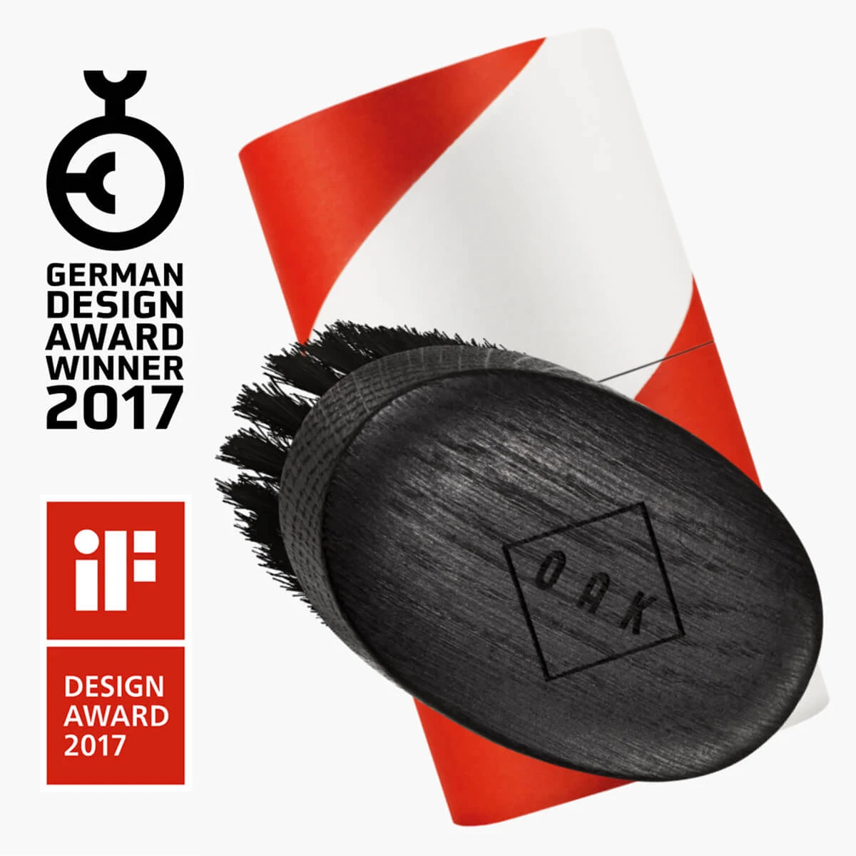 Skäggborste, ekträ