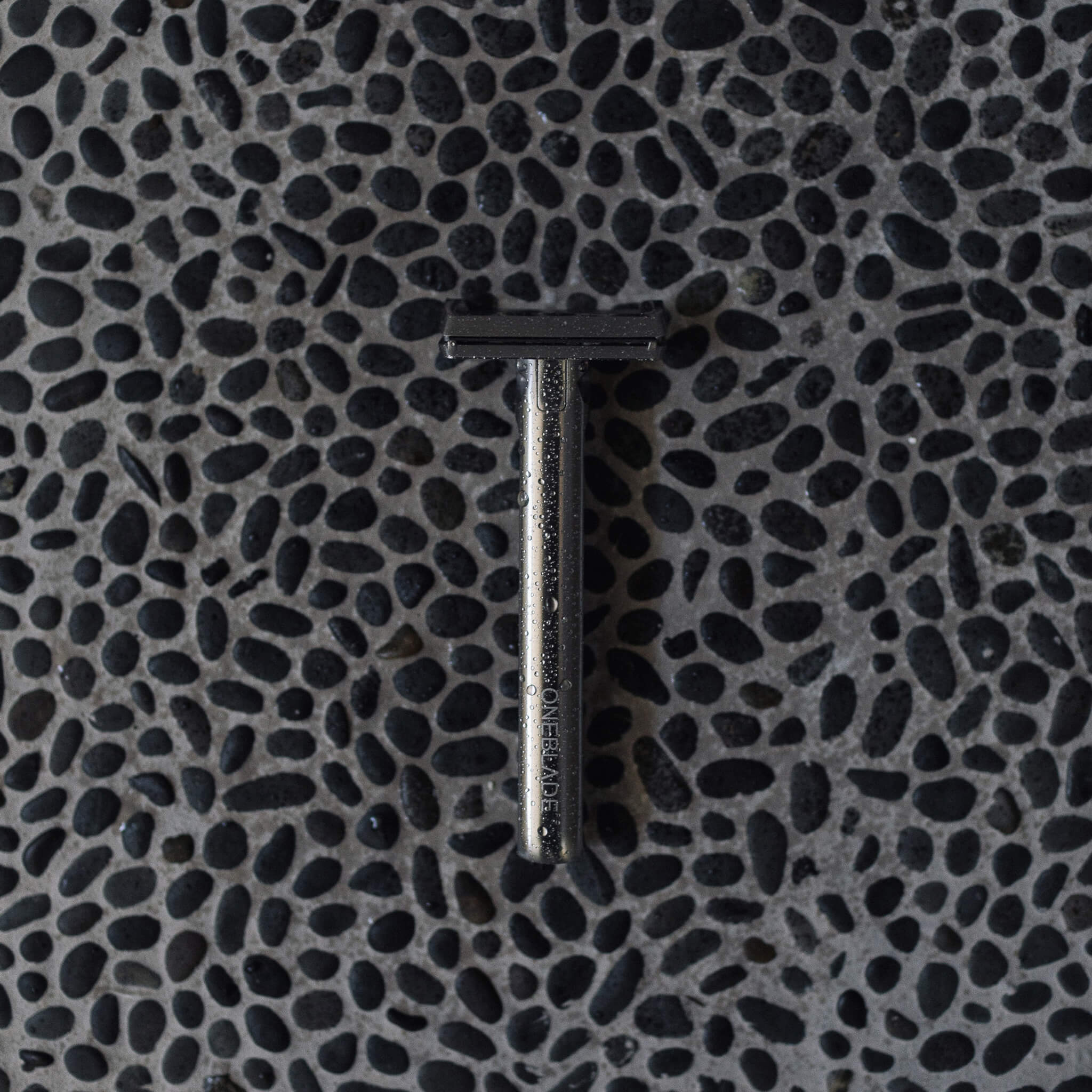 Genesis Rakhyvel med enkel kant, Gunmetal