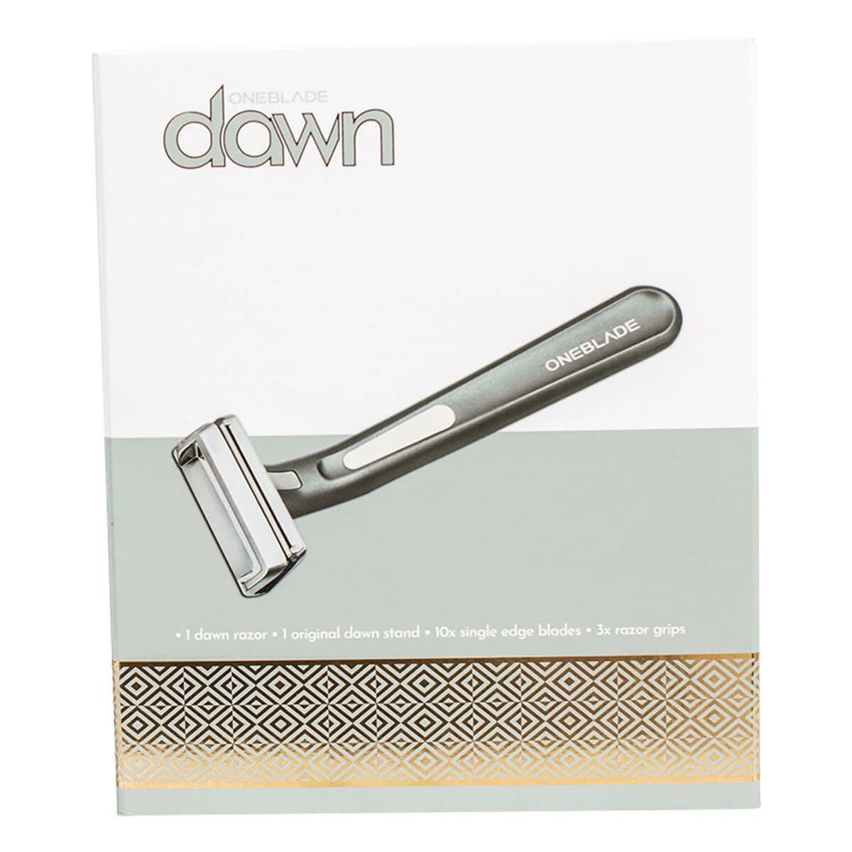 Dawn Rakhyvel med enkel kant, dam, Grey Sage