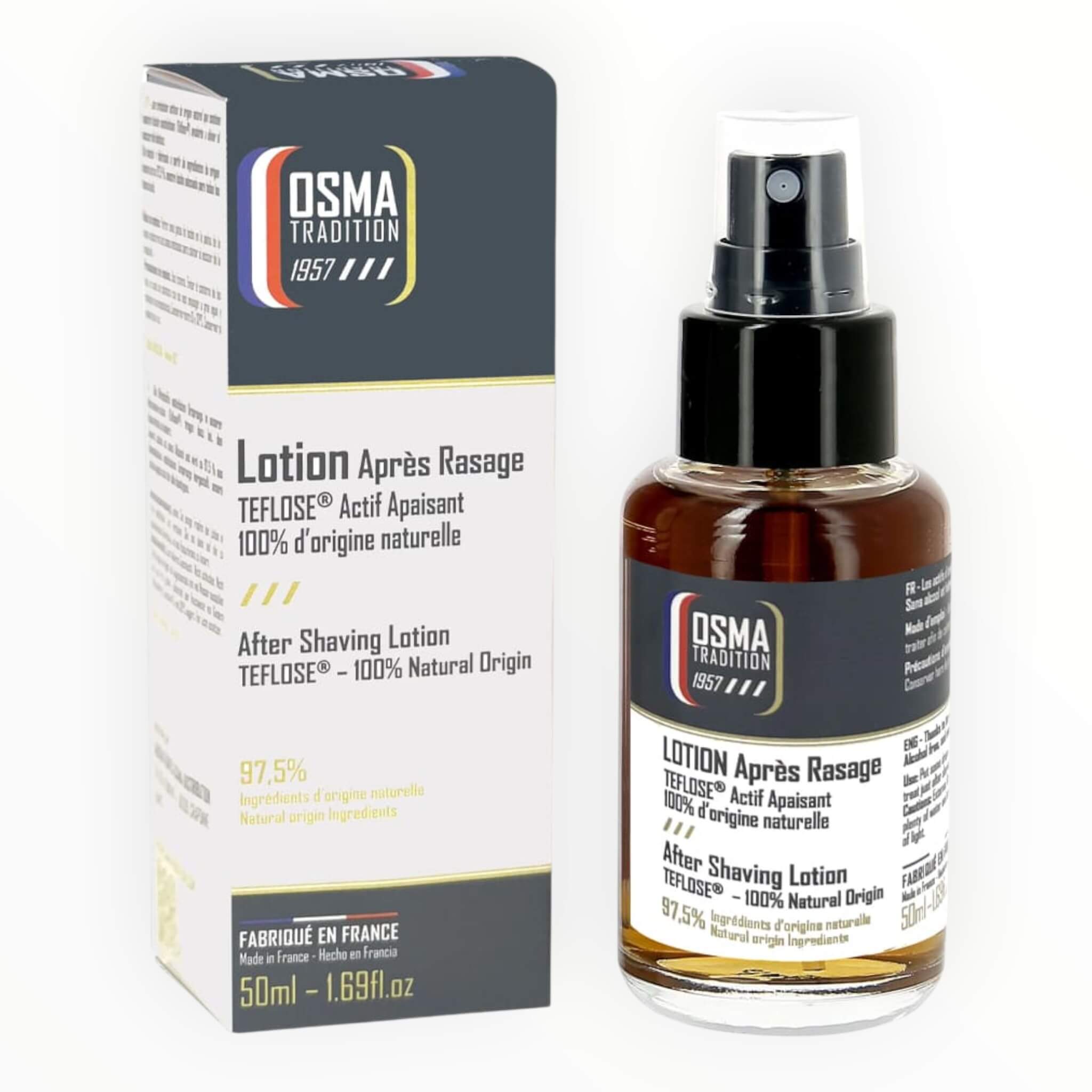 Aftershave-lotion, alkoholfri, 50 ml.