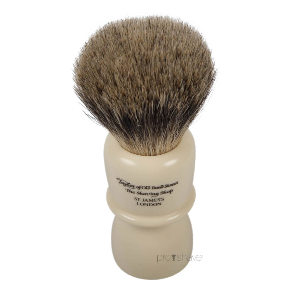 Rakborste, Pure Badger, Classic, XL, Tall, Ivory
