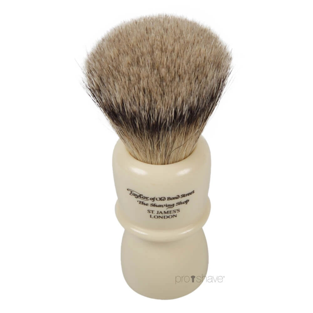 Rakborste, Pure Badger, Classic, XL, Tall, Ivory