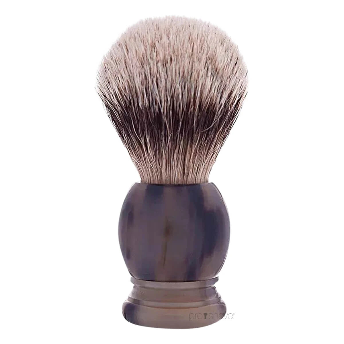 Rakborste, High Mountain White Badger & Genuine Horn, Original, storlek 18