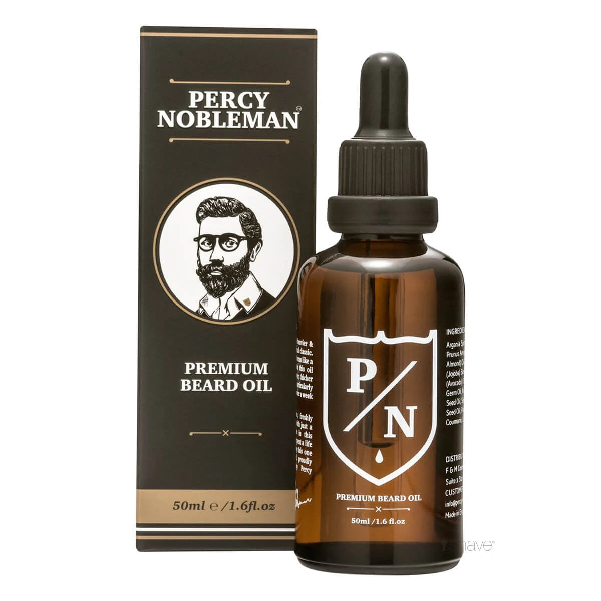 Skäggolja, Premium, 50 ml.