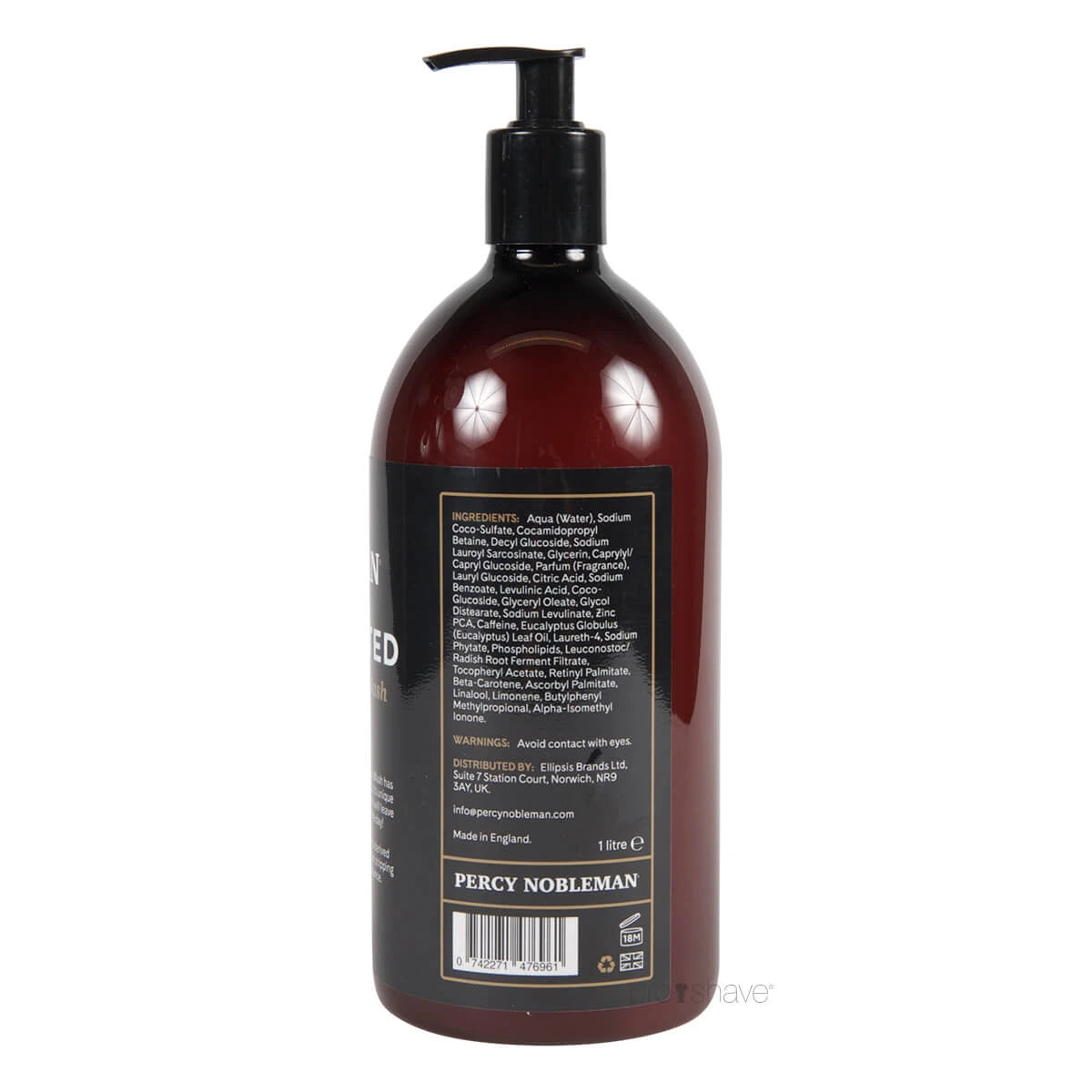 Caffeinated Schampo & Body Wash, 1000 ml.